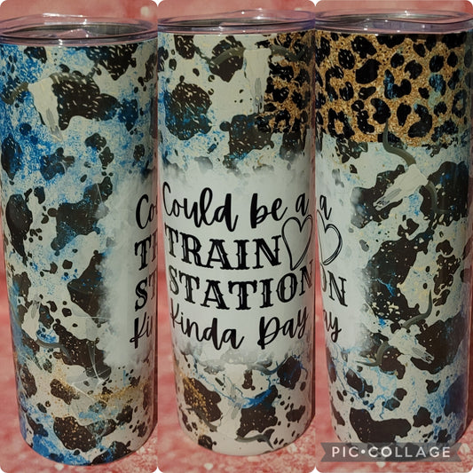 C65 Could Be A Train Station Kinda Day 20oz Tumbler