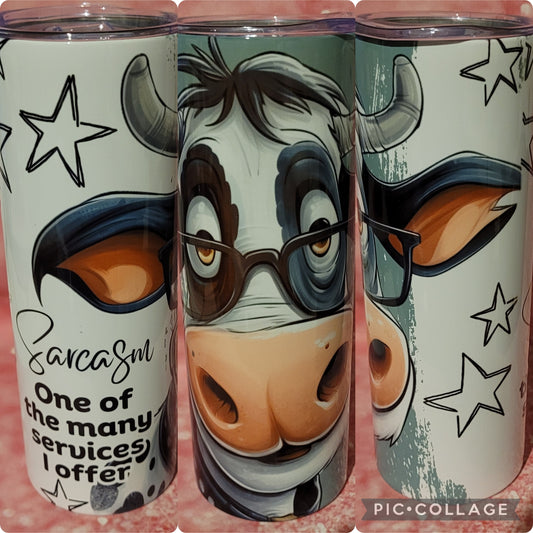 C229 Sarcasm One Of The Services I Offer 20oz Tumbler