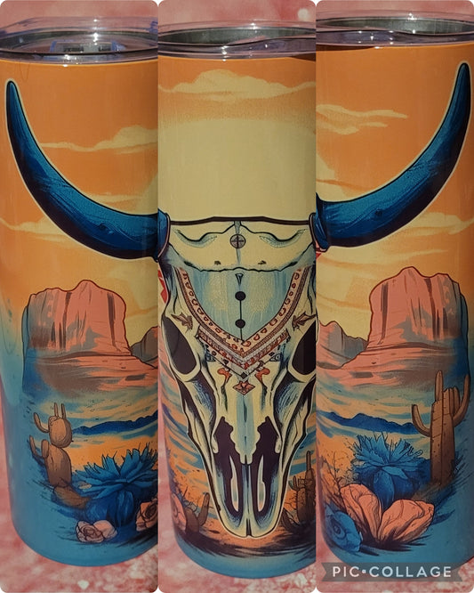 C42 Bullskull 20oz Tumbler