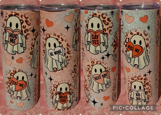 L46 Valentines Ghost 20oz Tumbler