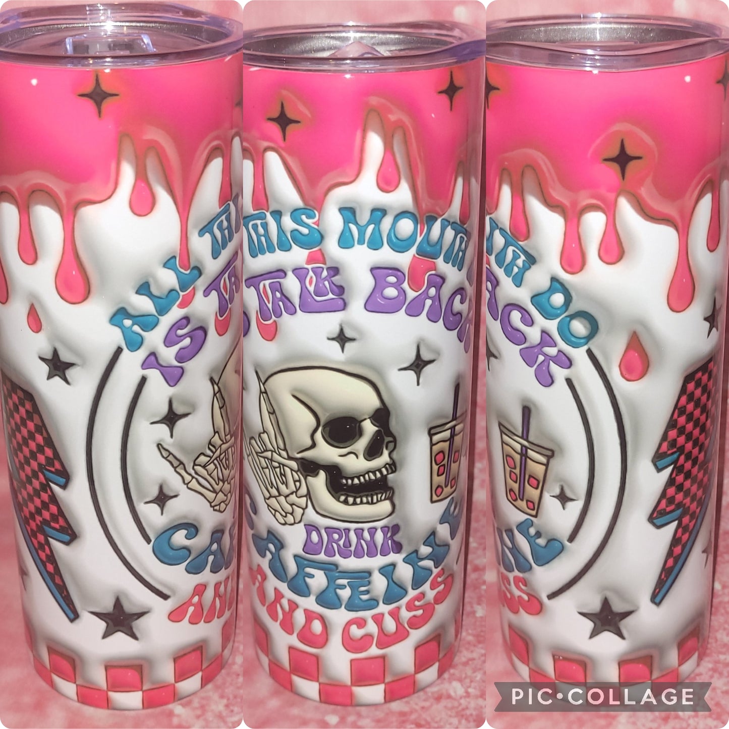S66 All This Mouth Do Is Talk Back 20oz Tumbler