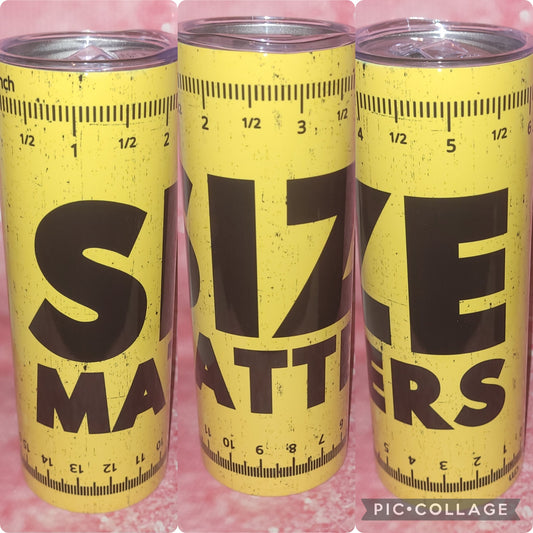 S160 Size Matters 20oz Tumbler