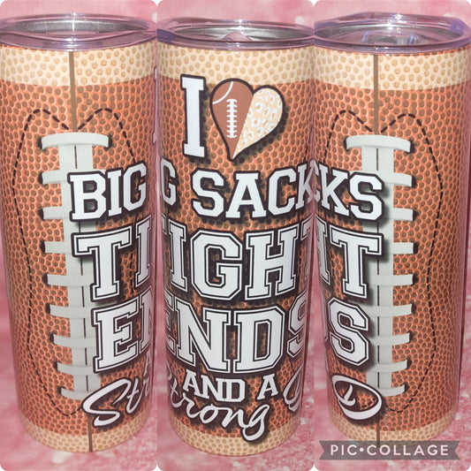 SP20 I Heart Big Sacks 20oz Tumbler