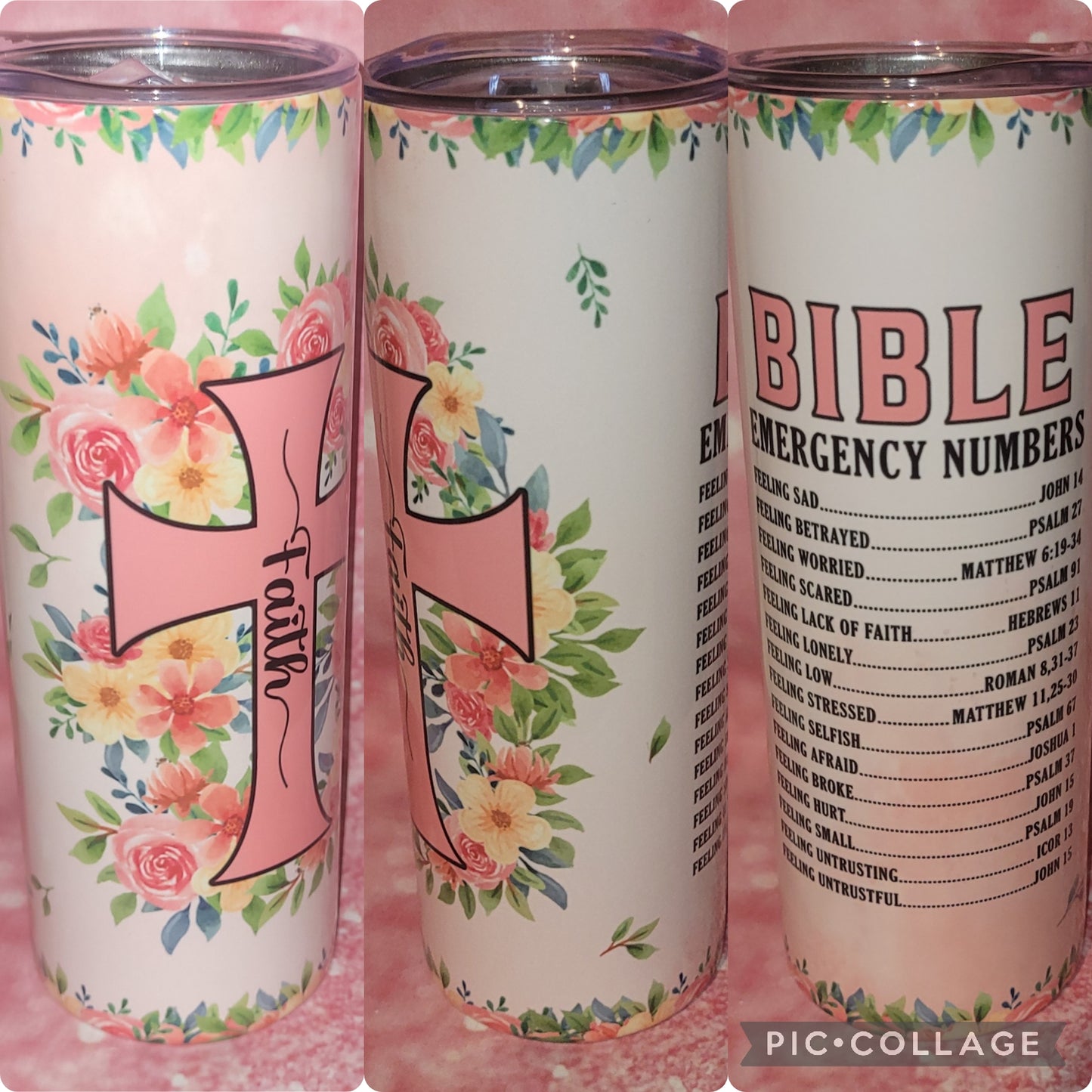 R18 Bible Emergency Number 20oz Tumbler