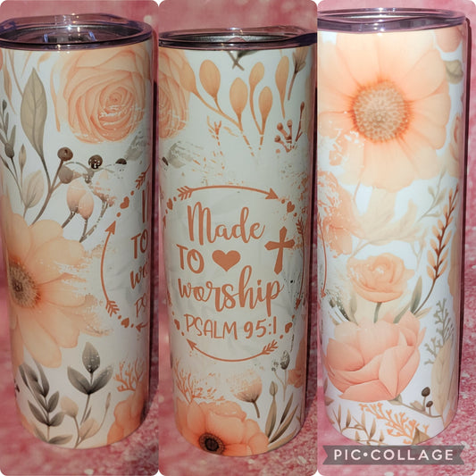 R66 Made To Worship 20oz Tumbler