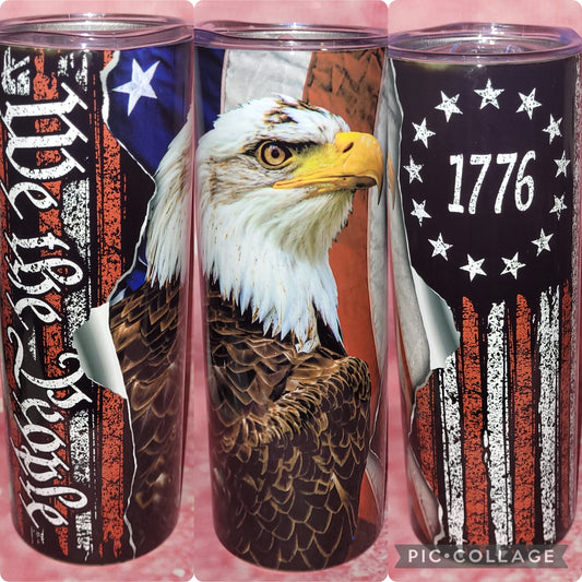 P14 We The People Eagle Tumbler