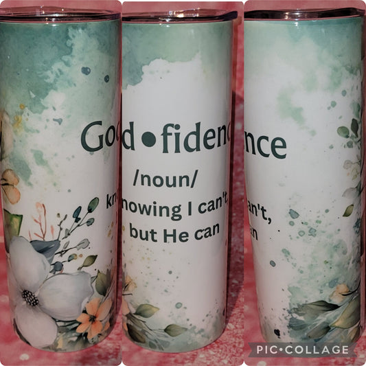 R38 Godfidence 20oz Tumbler