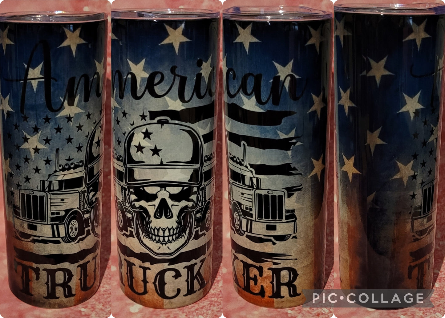 P4 American Trucker 20oz Tumbler