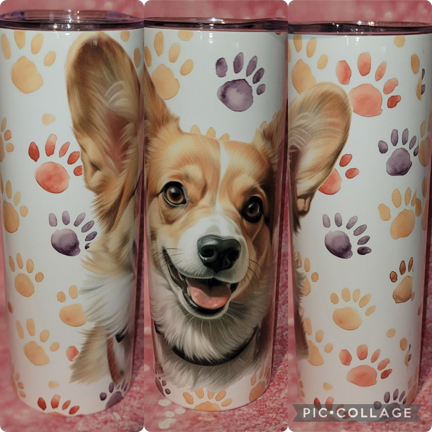 A15 Corgi Dog 20oz Tumbler