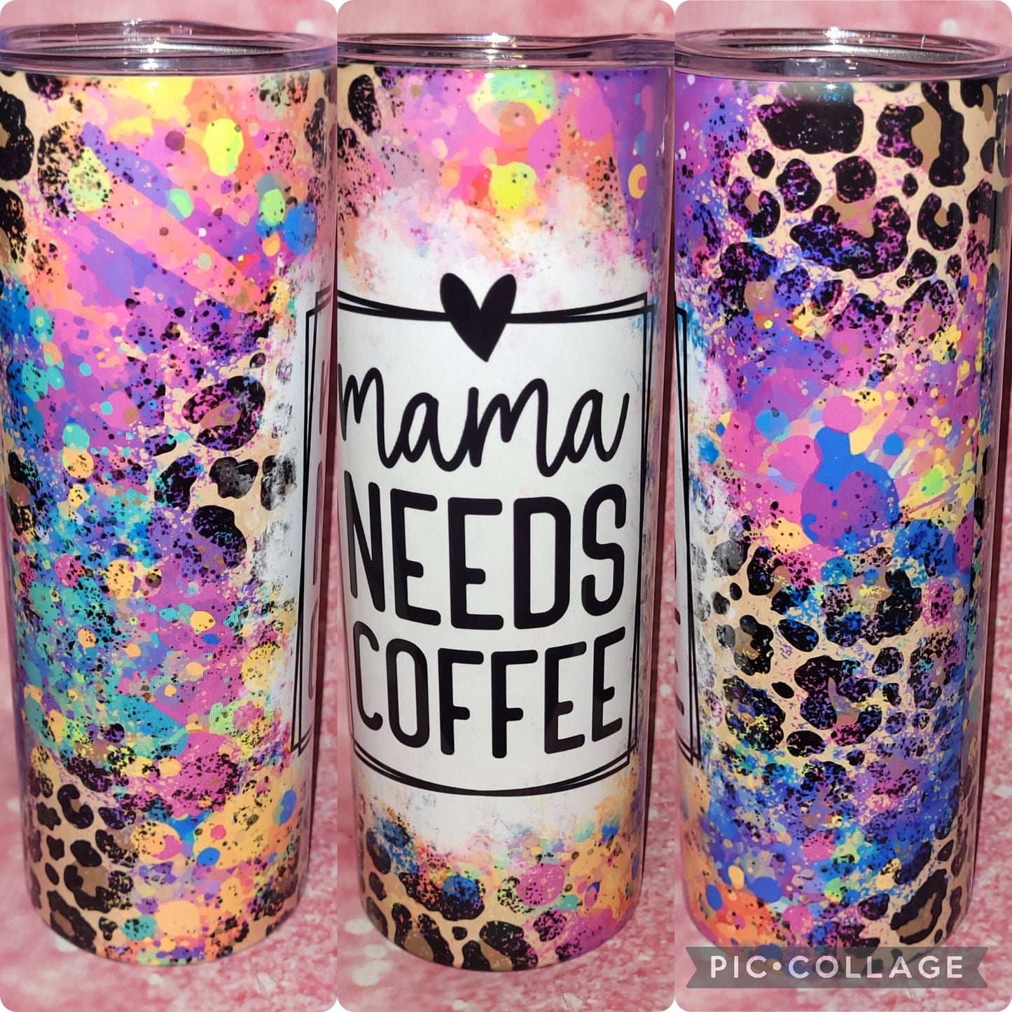 S144 Mama Needs Coffee 20oz Tumbler