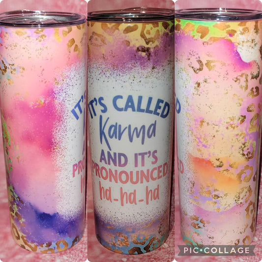 S138 It's Called Karma 20oz Tumbler