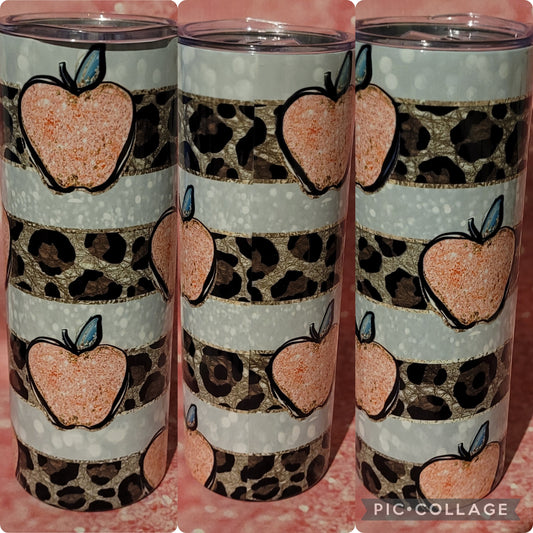 O2 Cheetah Apple 20oz Tumbler