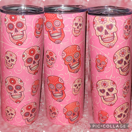 L42 Sugar Skull 20oz Tumbler