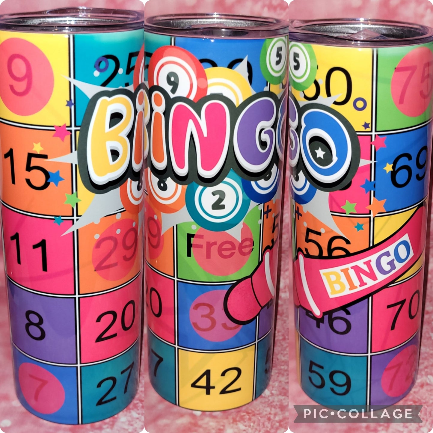 S74 Bingo 20oz Tumbler