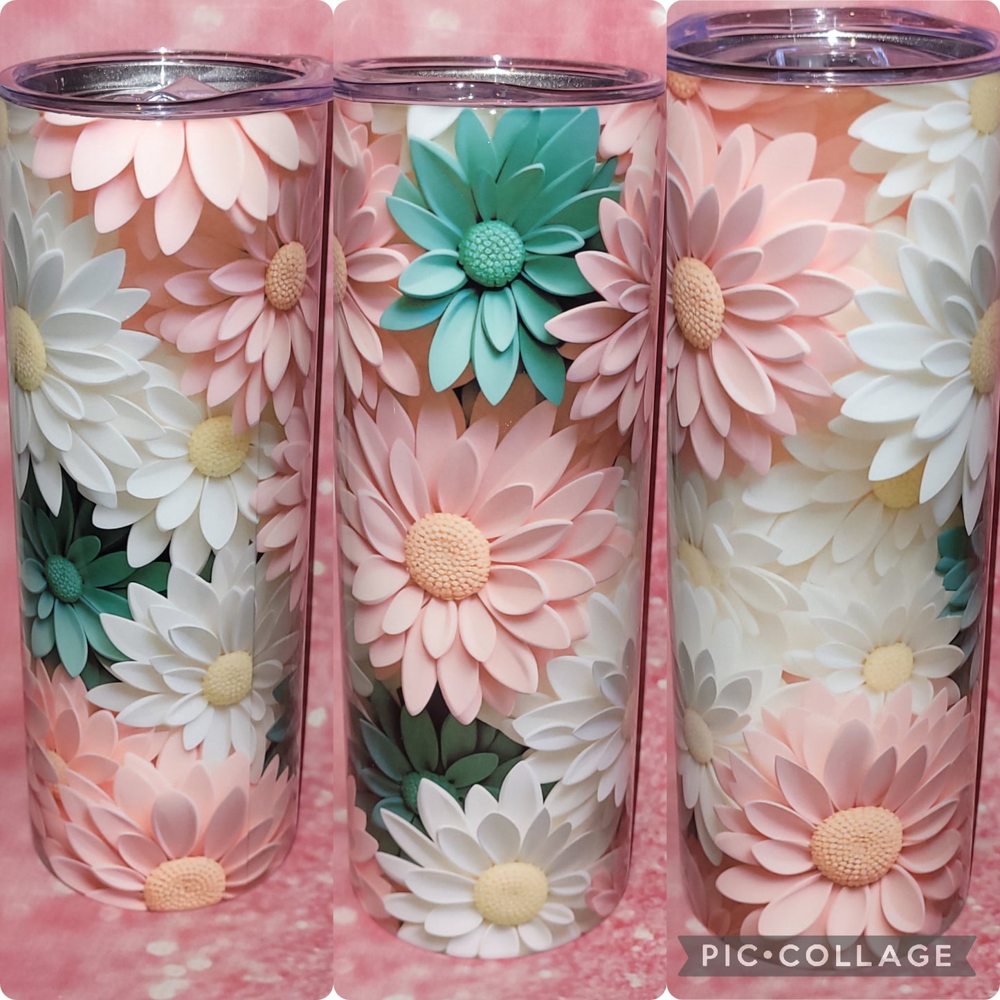 D11 Flower 20oz Tumbler