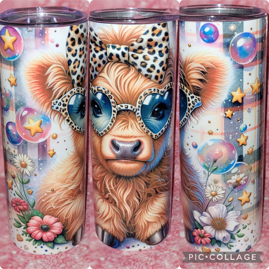 Highland Cow 20oz Tumbler