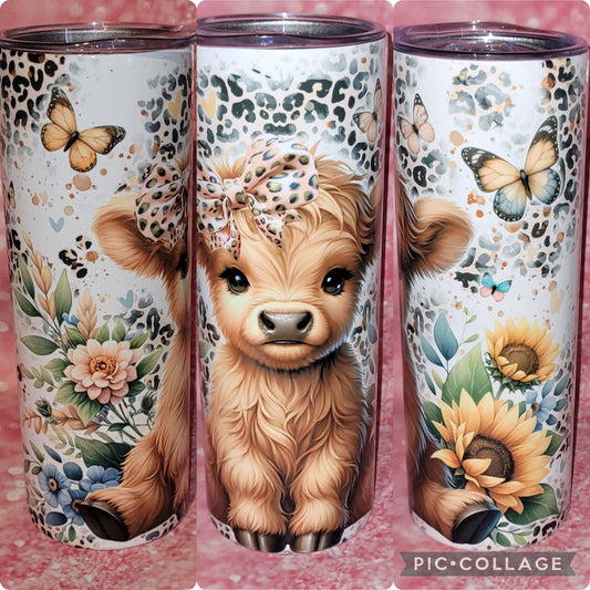 Highland Cow 20oz Tumbler