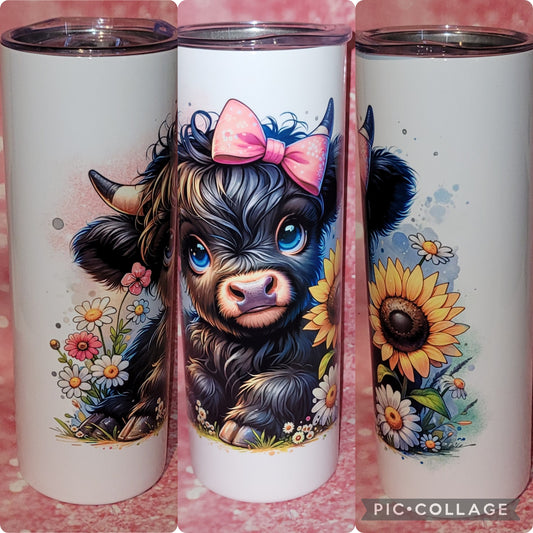 Highland Cow 20oz Tumbler