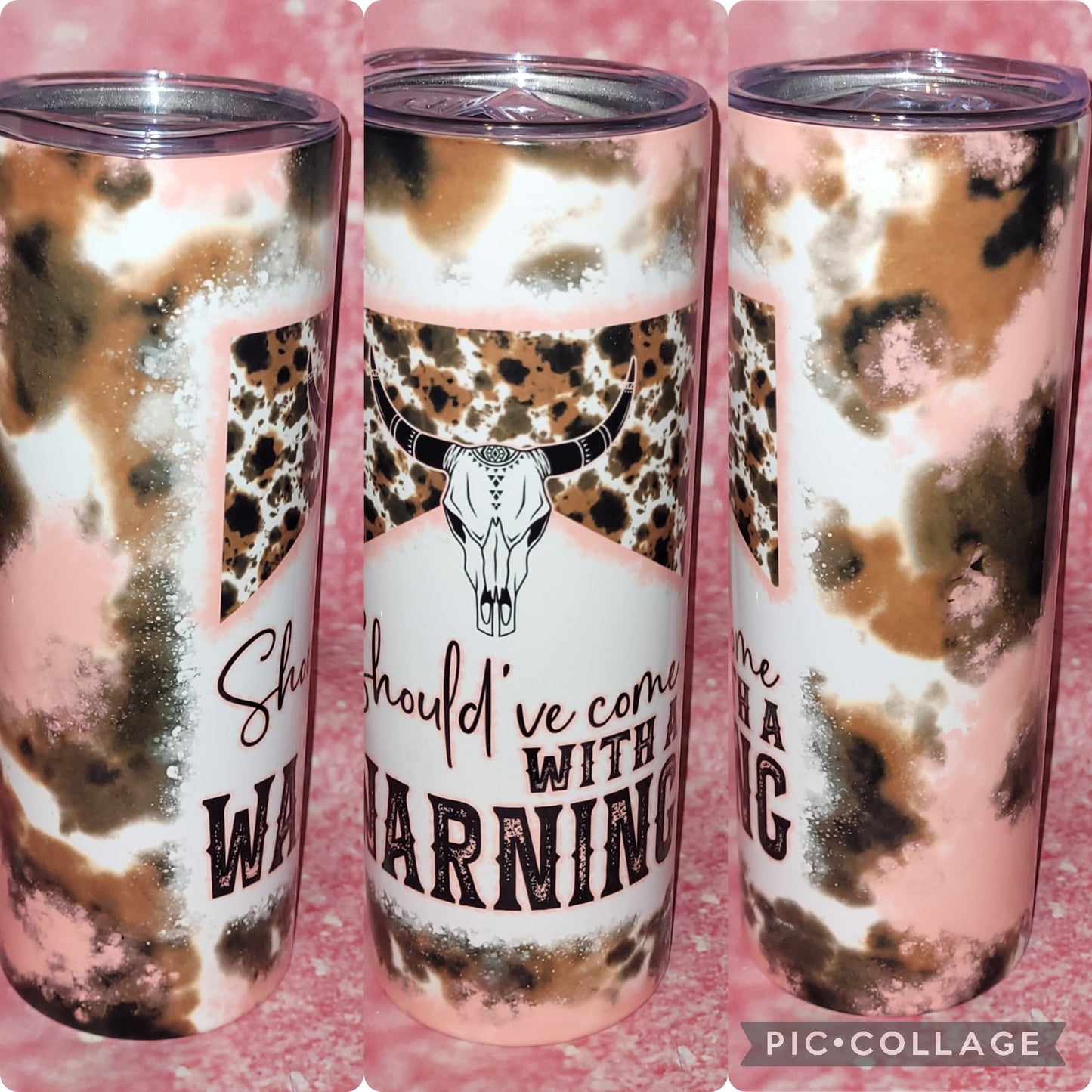 Should've Come With A Warning 20oz Tumbler