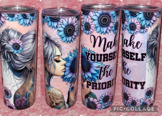 Make Yourself The Priority 20oz Tumbler
