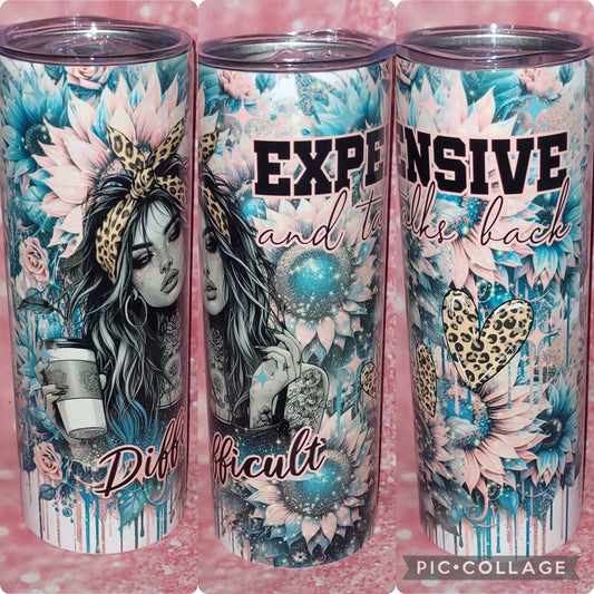 Expensive Difficult 20oz Tumbler