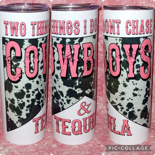 Two Things I Don't Chase 20oz Tumbler