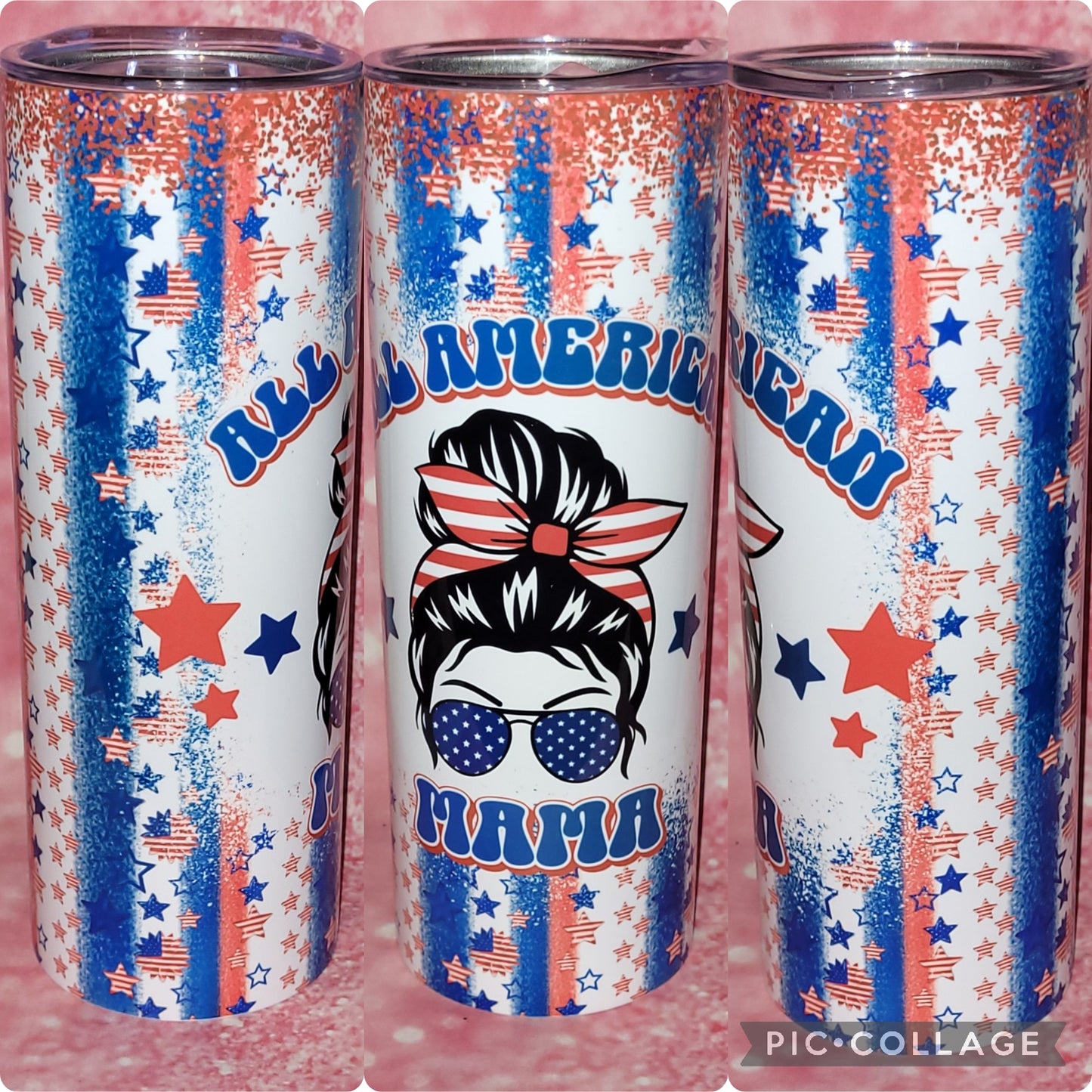 P2 All American Mama 20oz Tumbler