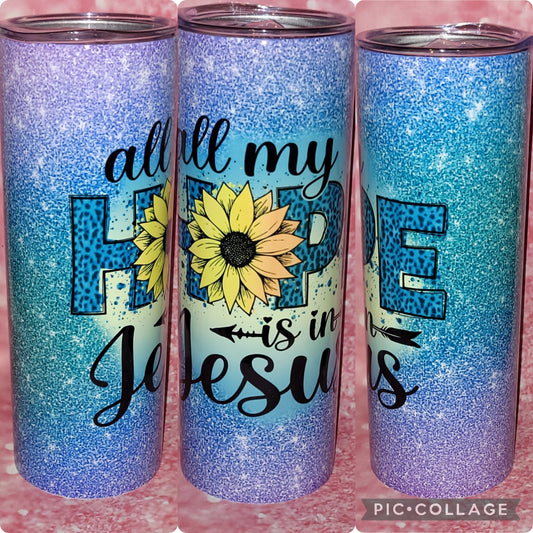 R3 All My Hope Is In Jesus 20oz Tumbler