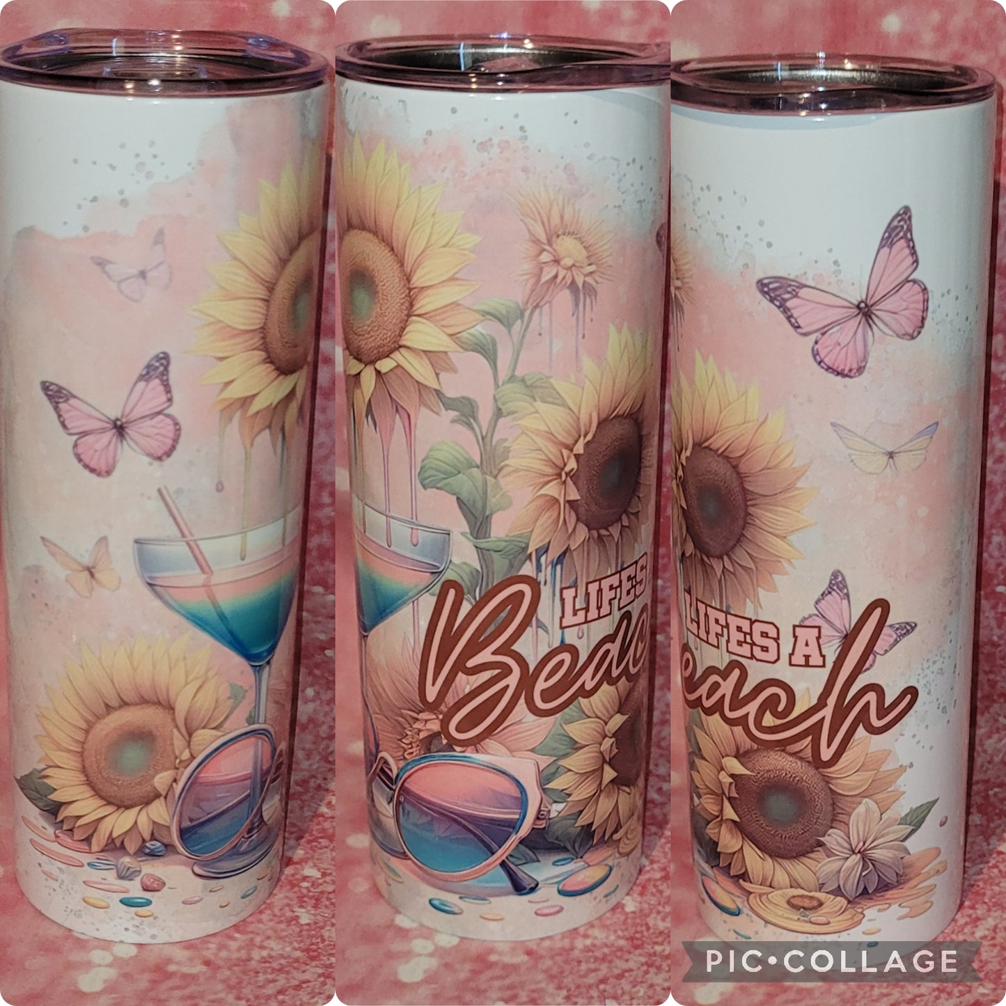 Life's A Beach 20oz Tumbler