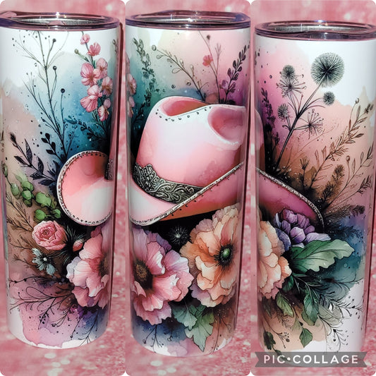 Cowboy Hat 20oz Tumbler