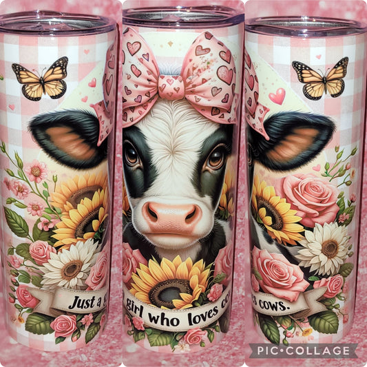 Love Cows 20oz Tumbler