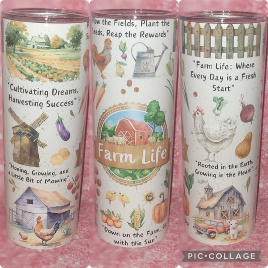 Farm Life 20oz Tumbler