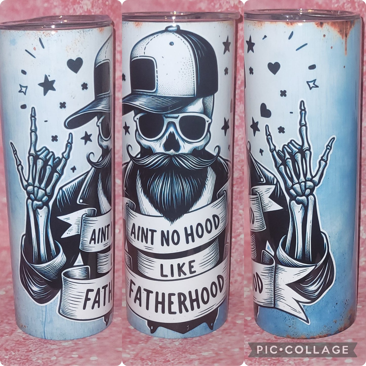 Ain't No Hood Like Fatherhood 20oz Tumbler