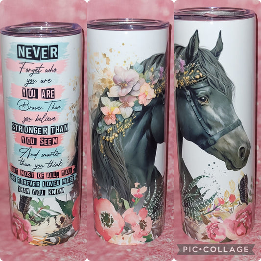 Horse Affirmation 20oz Tumbler