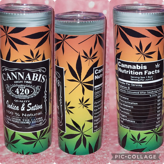 Cannabis Nutrition 20oz Tumbler