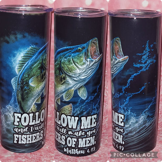 Follow Me Fishers Of Men 20oz Tumbler