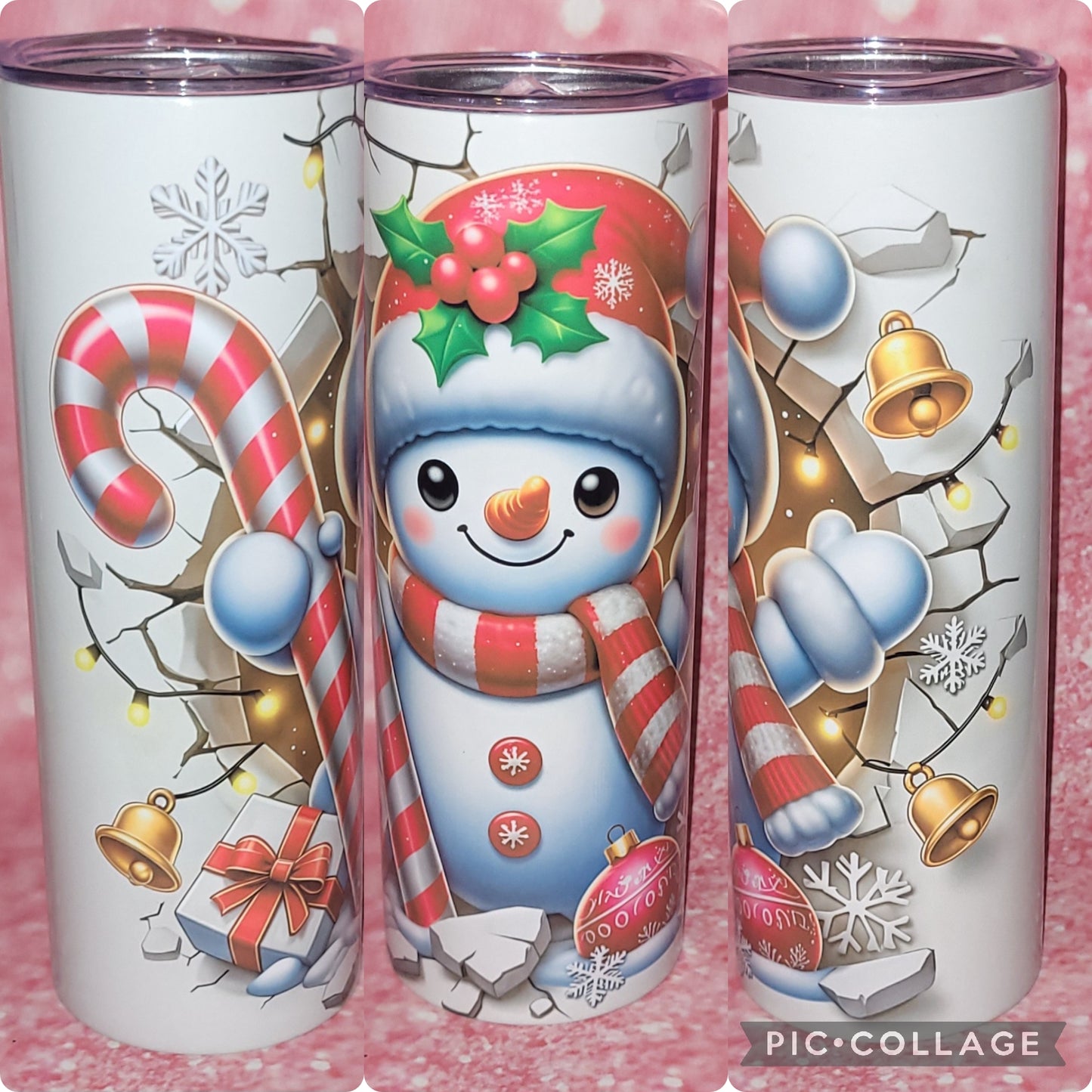 Snowman 20oz Tumbler