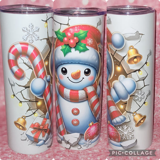 Snowman 20oz Tumbler
