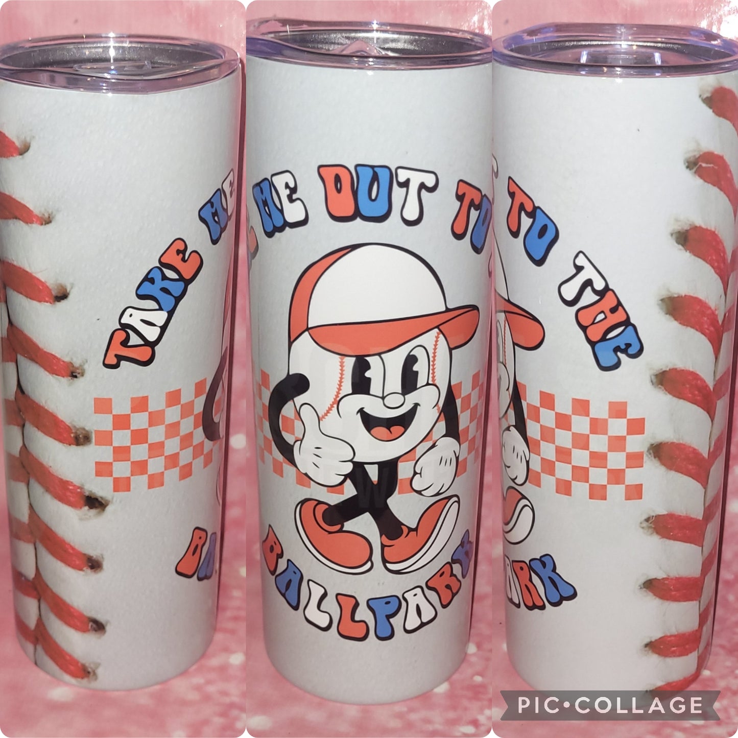 SP4 Take Me Out To The Ballpark 20oz Tumbler