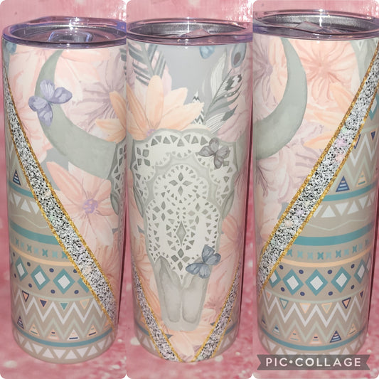 C44 Bullskull 20oz Tumbler