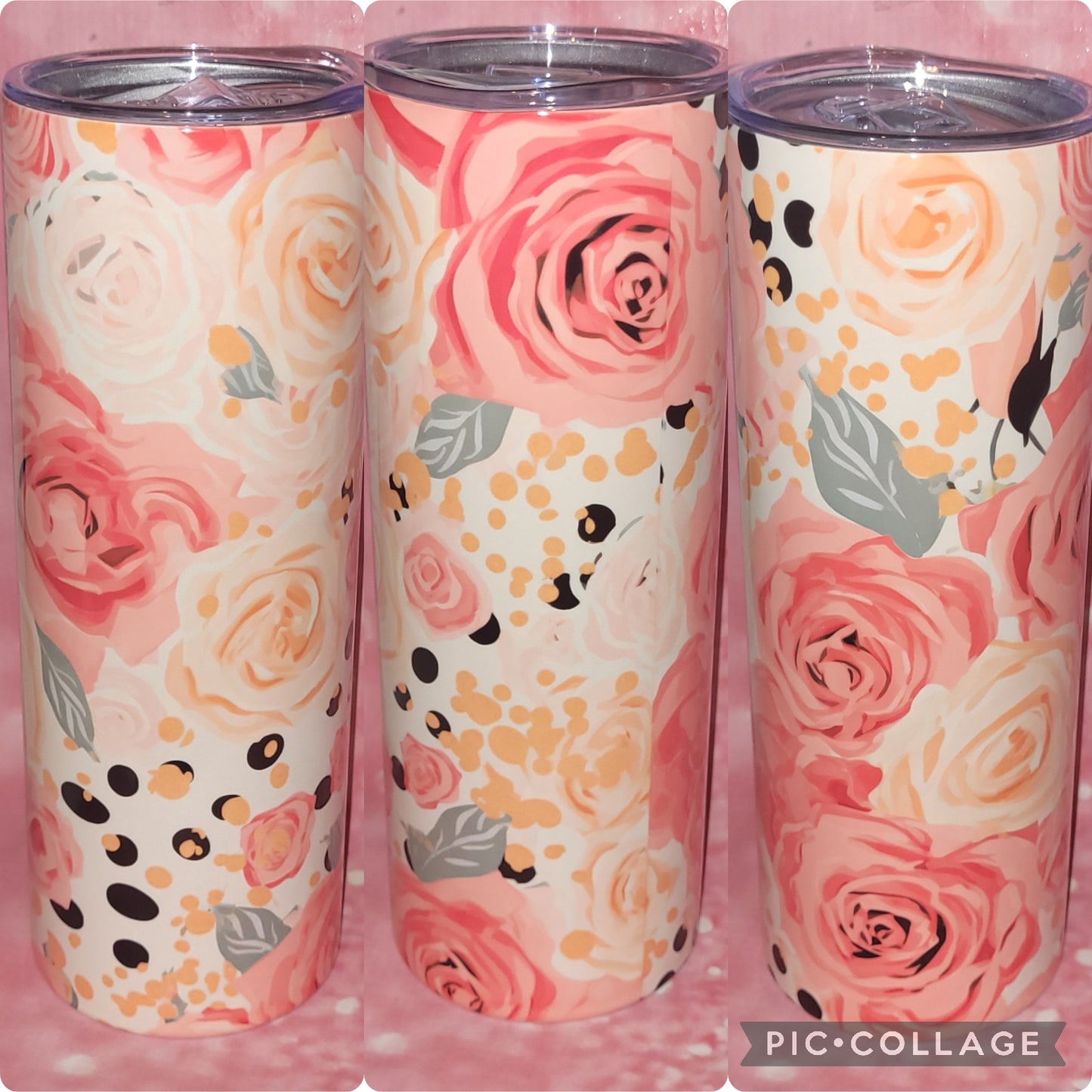 D8 Floral 20oz Tumbler