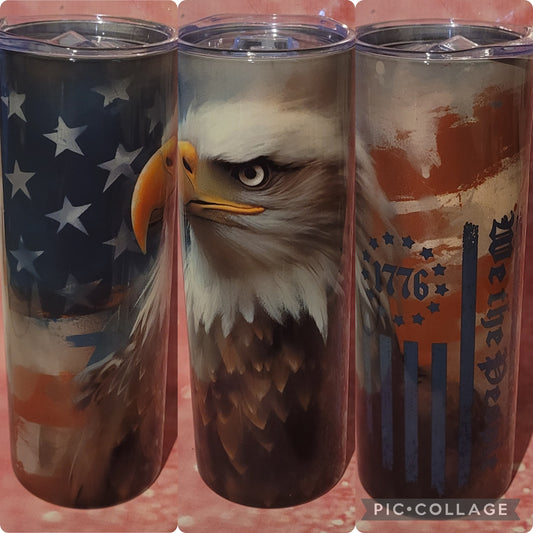 A33 We The People Eagle 20oz Tumbler