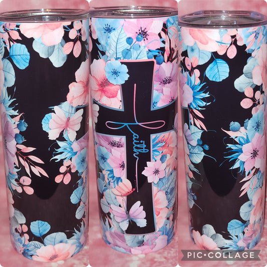 R26 Faith Cross 20oz Tumbler