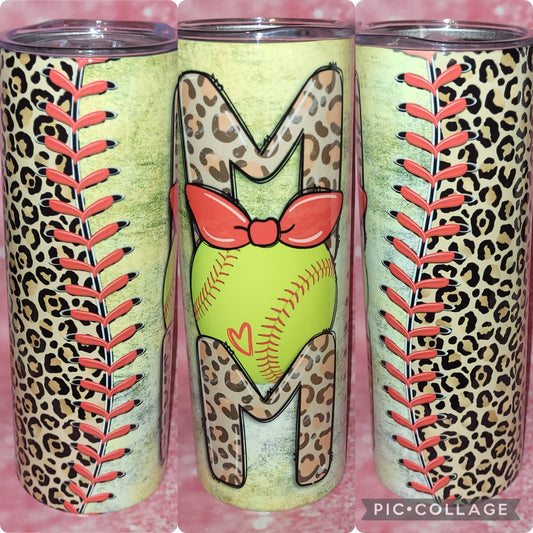 SP7 Softball Mom 20oz Tumbler