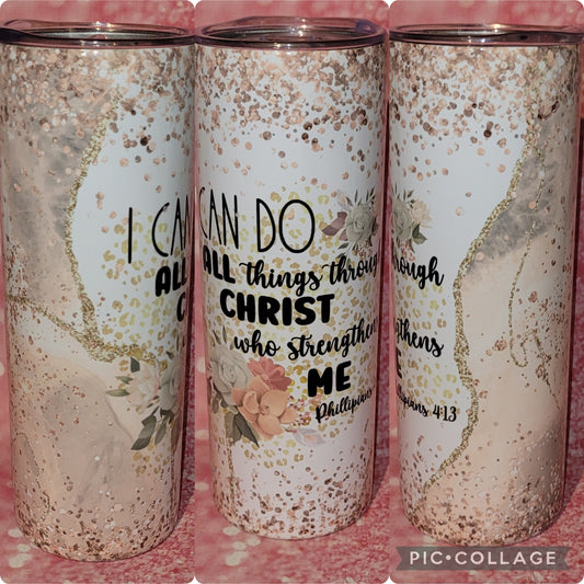 R47 I Can Do All Things Through Christ 20oz Tumbler